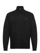 Estate Rib-Lsl-Knt Tops Knitwear Half Zip Jumpers Black Polo Ralph Lau...