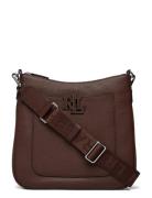 Pebbled Leather Large Cameryn Crossbody Bags Crossbody Bags Brown Laur...