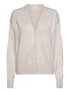 Athena Cardigan Oat Tops Knitwear Cardigans Cream Movesgood