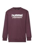 Hmltukas Sweatshirt Sport Sweatshirts & Hoodies Sweatshirts Purple Hum...