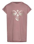 Hmldiez T-Shirt S/S Sport T-Kortærmet Skjorte Pink Hummel