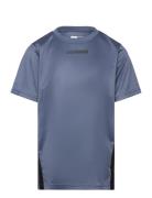 Hmlmulti Pl Jersey Kids Sport T-Kortærmet Skjorte Blue Hummel