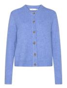 Harrietiw Cardigan Tops Knitwear Cardigans Blue InWear