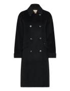 Mmvenice Wool Coat Outerwear Coats Winter Coats Black MOS MOSH