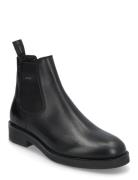 Prepdale Chelsea Boot Støvlet Chelsea Boot Black GANT