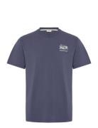 Marathon Of Life Midnight Blue Tee Tops T-Kortærmet Skjorte Navy Pompe...