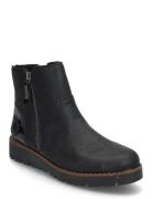 44950-00 Shoes Boots Ankle Boots Ankle Boots Flat Heel Black Rieker