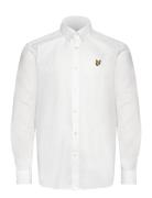 Long Sleeve Poplin Shirt Tops Shirts Casual White Lyle & Scott