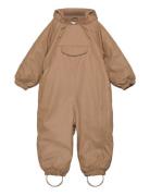 Wintersuit Evig Outerwear Coveralls Snow-ski Coveralls & Sets Brown Wh...