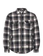 Holger Overshirt Tops Overshirts Black Fat Moose