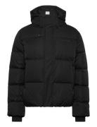 Monogram Puffer Jacket Foret Jakke Black Daily Paper