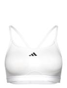 Aerct Ls Bra Sport Bras & Tops Sports Bras - All White Adidas Performa...