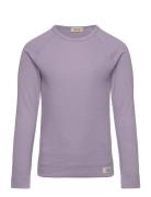 Base Tee Ls Tops T-shirts Long-sleeved T-Skjorte Purple MarMar Copenha...