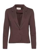 Fqnanni-Ja Blazers Single Breasted Blazers Brown FREE/QUENT