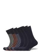 Socks 6-P, Bamboo, Navy 115A244145 6 Pc/Pack Underwear Socks Regular S...