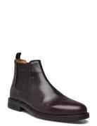 St Fairkon Chelsea Boot Støvlet Chelsea Boot Brown GANT