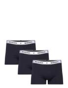 Morris Boxer Brief Mixed 3-Pack Wob Boxershorts Navy Morris