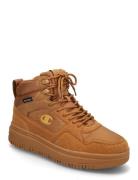 Rd18 Utility Wp Mid Mid Cut Shoe High-top Sneakers Brown Champion