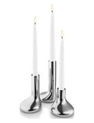 Mellow Lysestage Sæt 3 Stk. Home Decoration Candlesticks & Lanterns Ca...