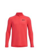 Ua Tech 2.0 1/2 Zip Sport Sweatshirts & Hoodies Sweatshirts Red Under ...