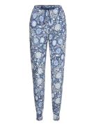 Pant Jersey Folklore Blue Pyjamasbukser Hyggebukser Blue Hunkemöller