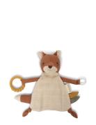 Nusseklud Med Bidering - Ræven Freya Toys Baby Toys Teething Toys Beig...