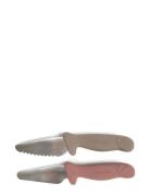 Knivsæt Til Børn - 2-Pak - Warm Grey + Rose Home Meal Time Cutlery Mul...