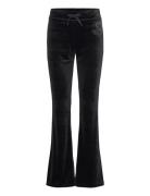 Soft Velvet Trousers Bottoms Trousers Joggers Black Monki