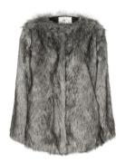 Wiliagz Coat Outerwear Faux Fur Grey Gestuz