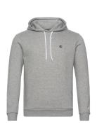 Hooded Sweatshirt Tops Sweatshirts & Hoodies Hoodies Grey Champion