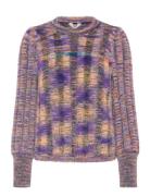 Objtalpa Knit Re L/S Pullover 135 Tops Knitwear Jumpers Multi/patterne...