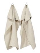 Hetty Kitchen Towel Home Textiles Kitchen Textiles Kitchen Towels Beig...