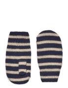 Bergen Striped Mittens Accessories Gloves & Mittens Mittens Navy Mp De...