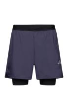 Gym+ Wv 2In1 S Sport Shorts Sport Shorts Navy Adidas Performance