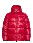 The Gorham Glossed Down Jacket Foret Jakke Red Polo Ralph Lauren