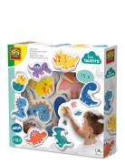 Bath Time - Foam Dinosaurs Toys Bath & Water Toys Bath Toys Multi/patt...