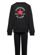 Converse Dissected Chuck Patch Fleece Crew Set Sets Sweatsuits Black C...