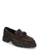 Johnny 2.0 Loafers Flade Sko Brown VAGABOND