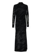 Flikkagz Long Dress Maxikjole Festkjole Black Gestuz