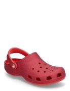 Classic Glitter Clog Slippers Hjemmesko Red Crocs