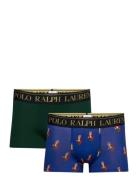 Bci Cotton/Elastane-2Pk-Trn Boxershorts Black Polo Ralph Lauren Underw...