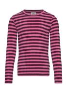 5X5 Classic Stripe Talika Top Tops T-shirts Long-sleeved T-Skjorte Pin...