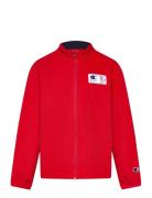 Full Zip Top Tops Sweatshirts & Hoodies Sweatshirts Red Champion