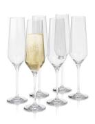 Legio Nova Champagneglas 6 Stk. Home Tableware Glass Champagne Glass N...