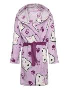 Dressing Gown Morgenkåbe Badekåbe Purple Gabby's Dollhouse