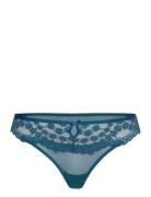 Astrid String R G-streng Undertøj Blue Hunkemöller