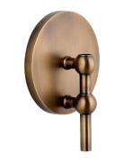 Stoff Nagel Wall Hanger - Bronzed Brass/Bruneret Messing Home Decorati...