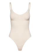 Smls Hl String Body Bodies Slip White Hunkemöller