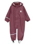 Rainwear Suit -Solid Pu Outerwear Coveralls Rainwear Coveralls Pink Ce...