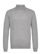 Salim Rollneck Designers Knitwear Turtlenecks Grey Oscar Jacobson